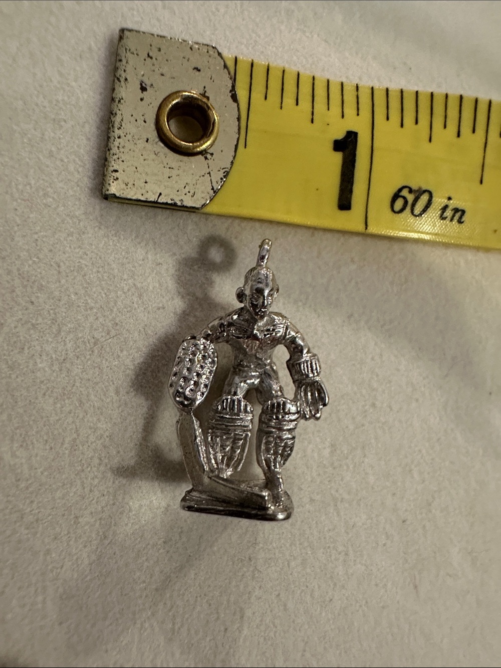 Hockey Goalie Charm Pendant